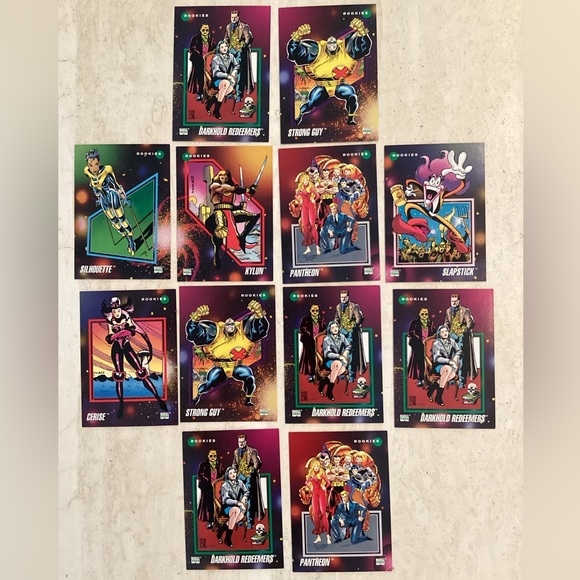 Marvel Cards 1992 Super Heroes 200 Cards Comic Spider-Man Rookies Assorted Lot - Picture 3 of 16